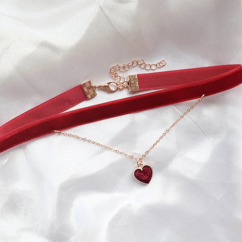 Fashion Velvet Lace Necklace – Women