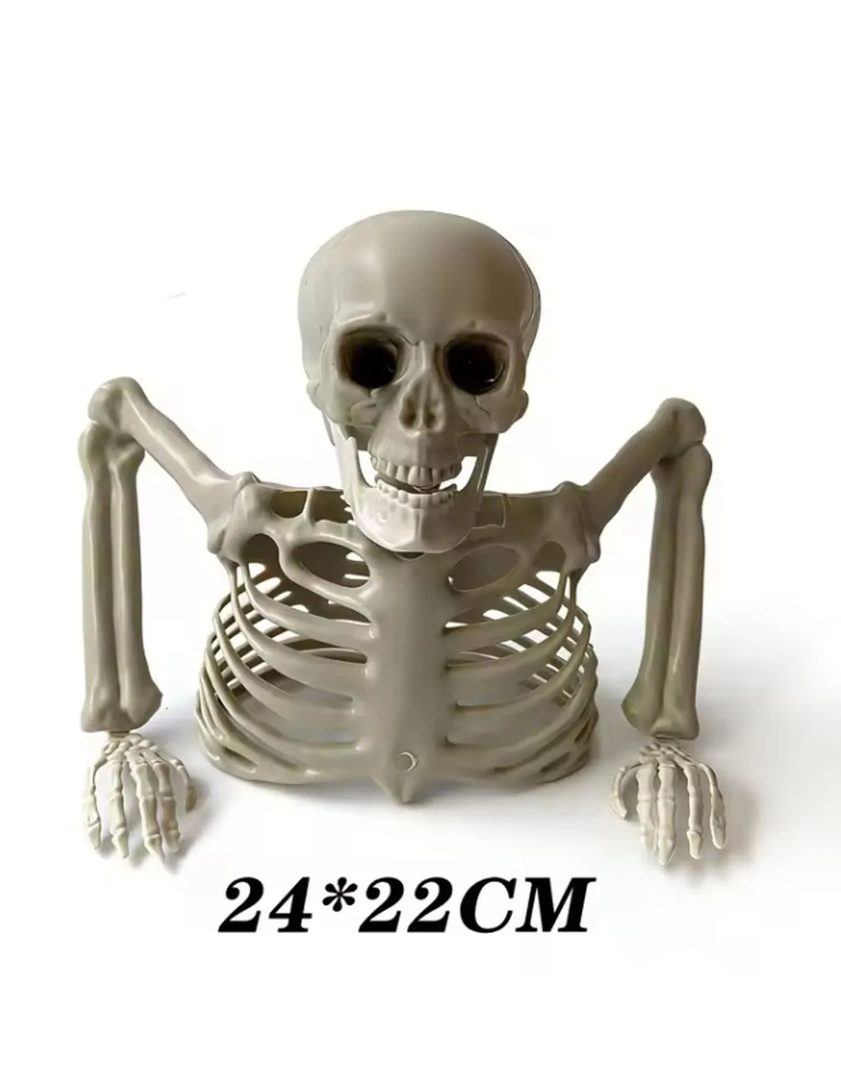 Halloween Half-Skeleton Decoration