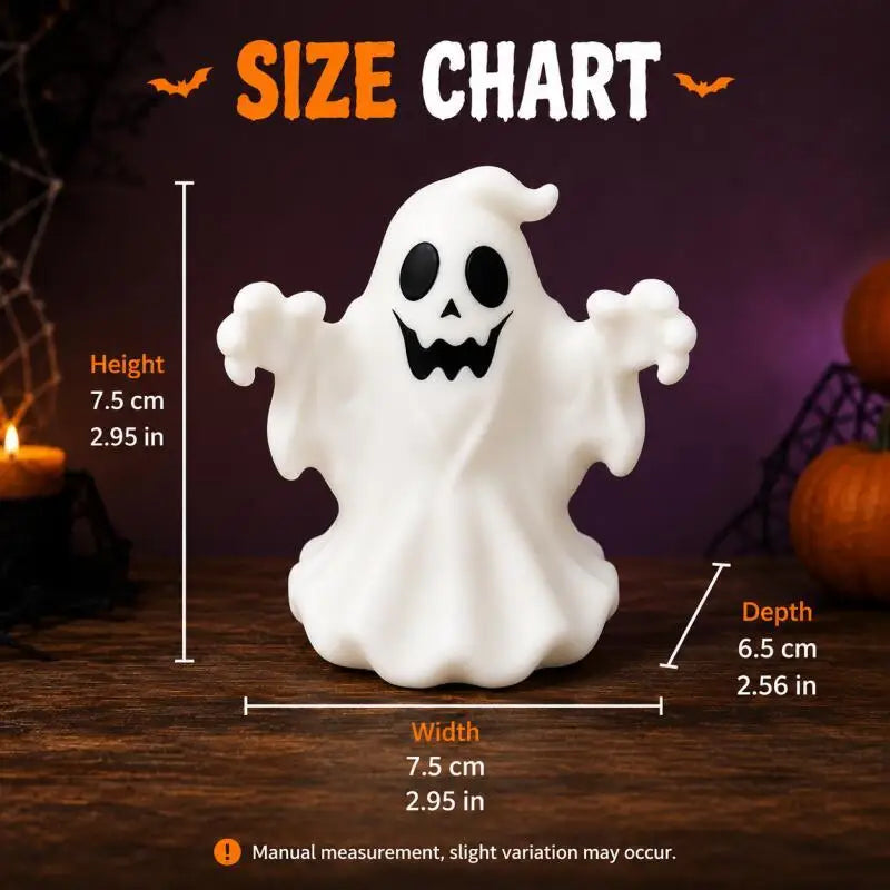 Halloween Smiling Ghost Figurine