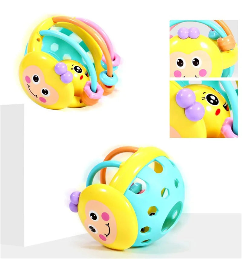 Soft Infant Teether & Rattle Toy