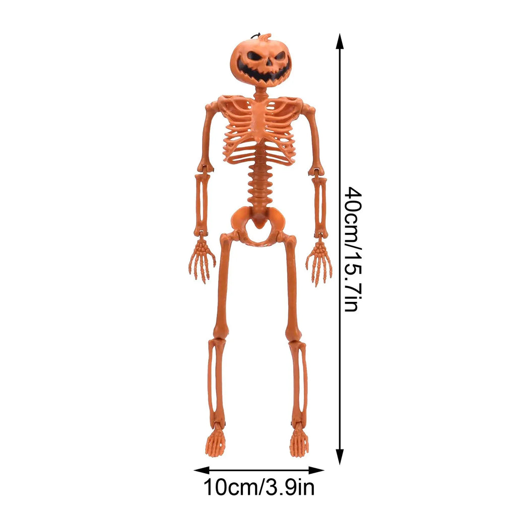 Halloween Pumpkin-Head Skeleton