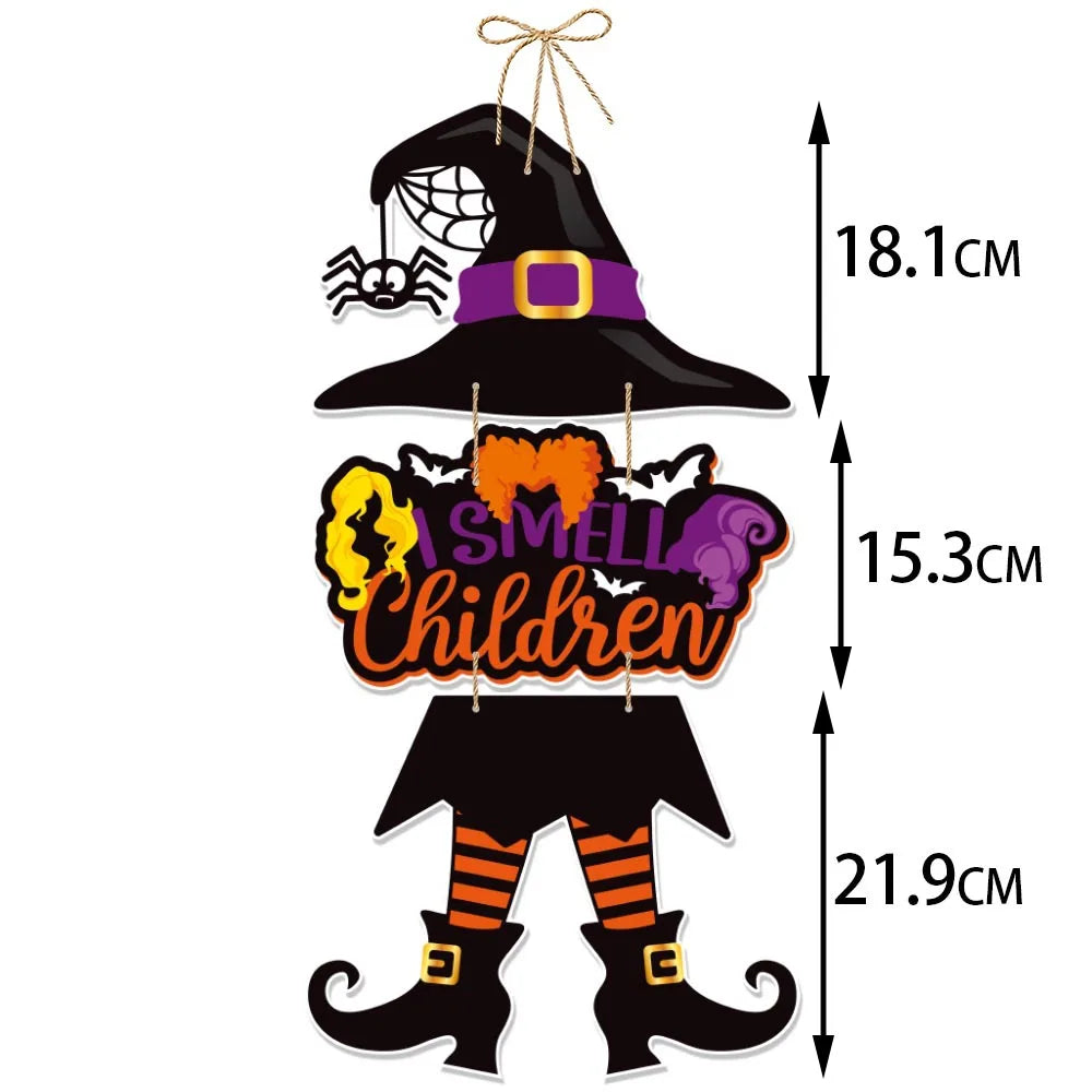 Halloween Paper Signs & Hanging Decorations