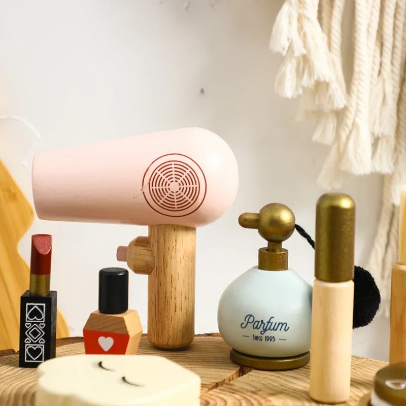 Wooden Makeup & Cosmetic Pretend Play Toys
