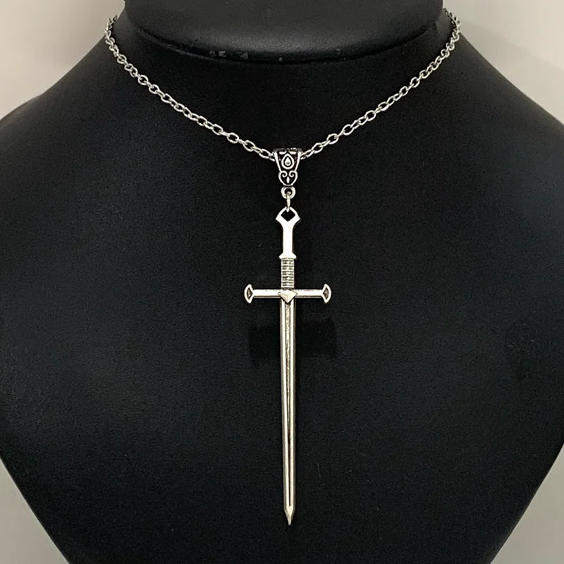 Sword & Dagger Pendant Necklace
