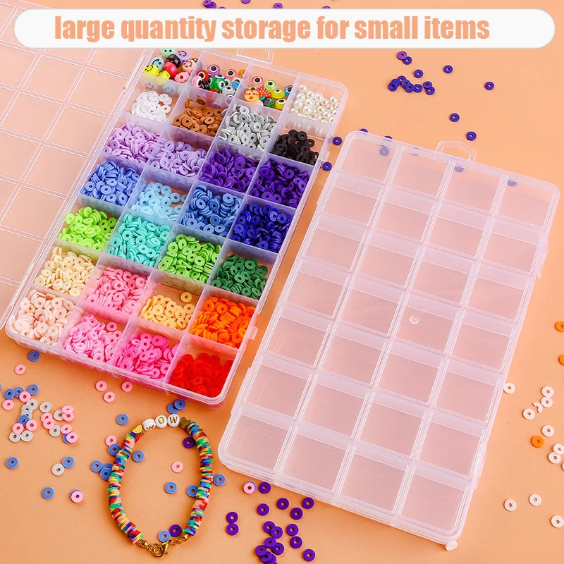 Transparent Jewelry Storage Organizer Box Organizer Display Case