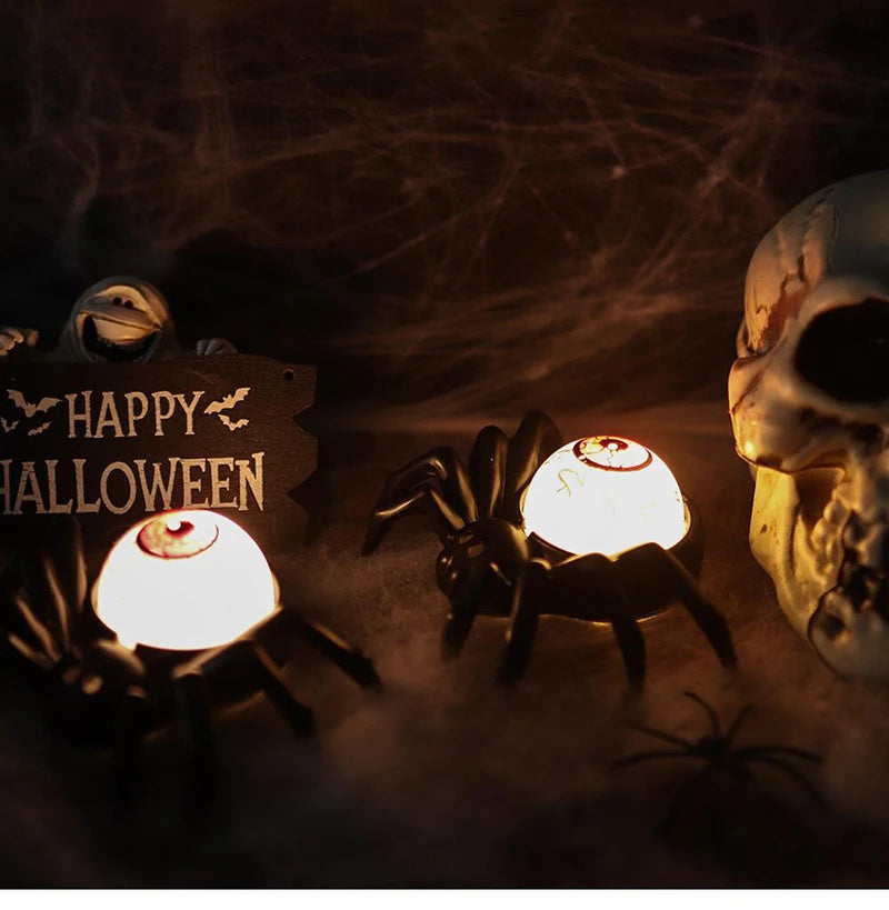 Halloween Spider LED Candle