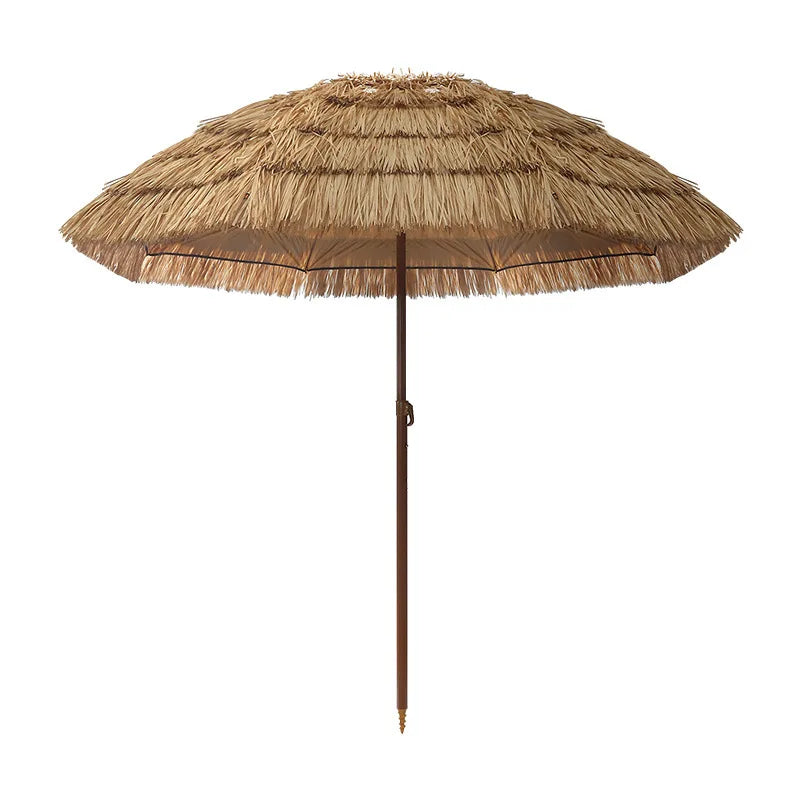 Large Thatched Beach Umbrella