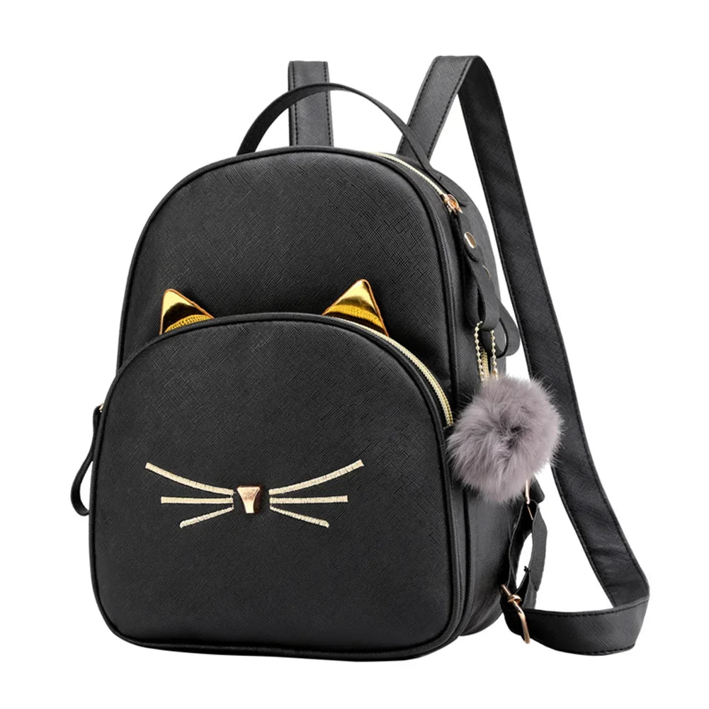 Small Cute Cartoon Cat Backpack
