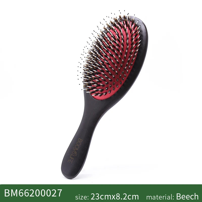 Boar Bristle Hair Brush - Detangle