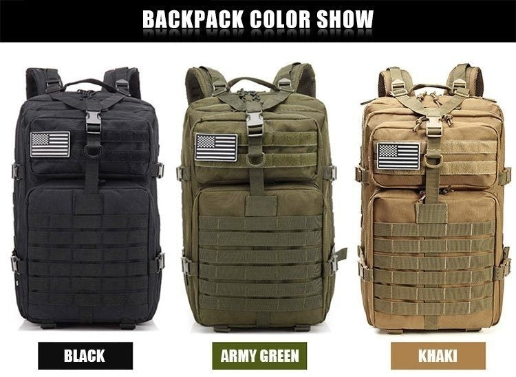 50L Men’s Tactical Outdoor Backpack