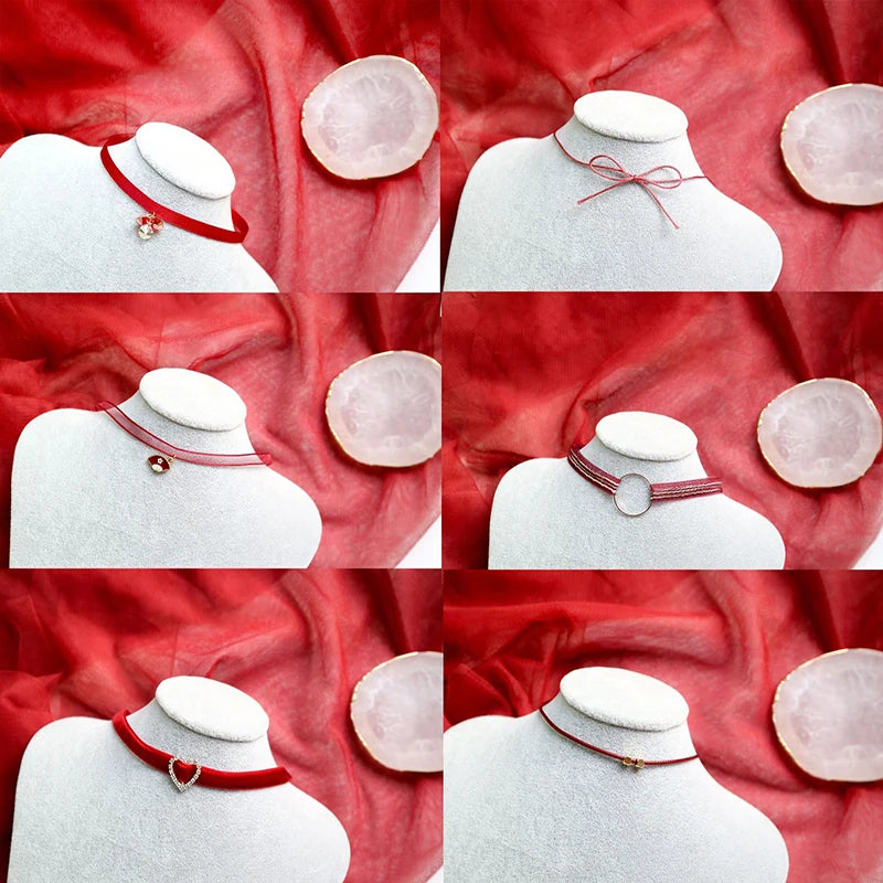 Fashion Velvet Lace Necklace – Women