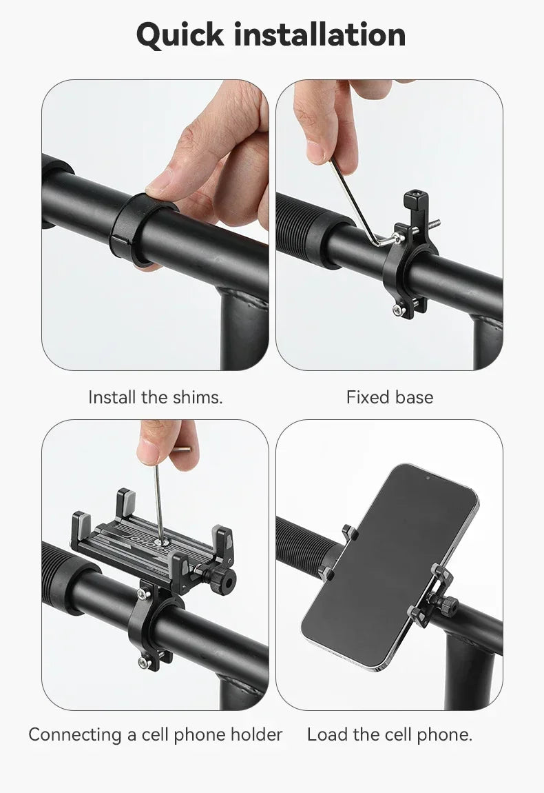 CNC Aluminum Phone Mount Holder