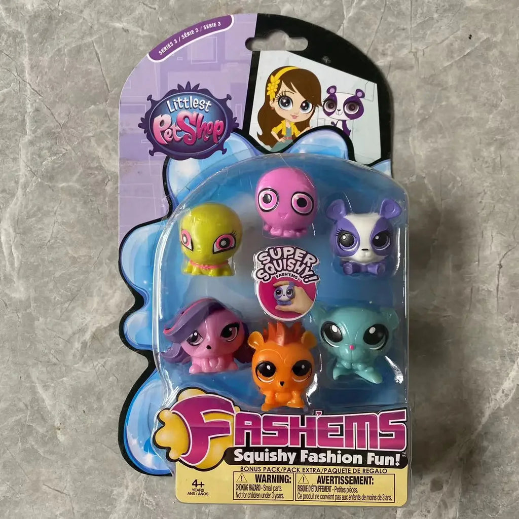 Cute Cartoon Cat & Dog PetShop Toy