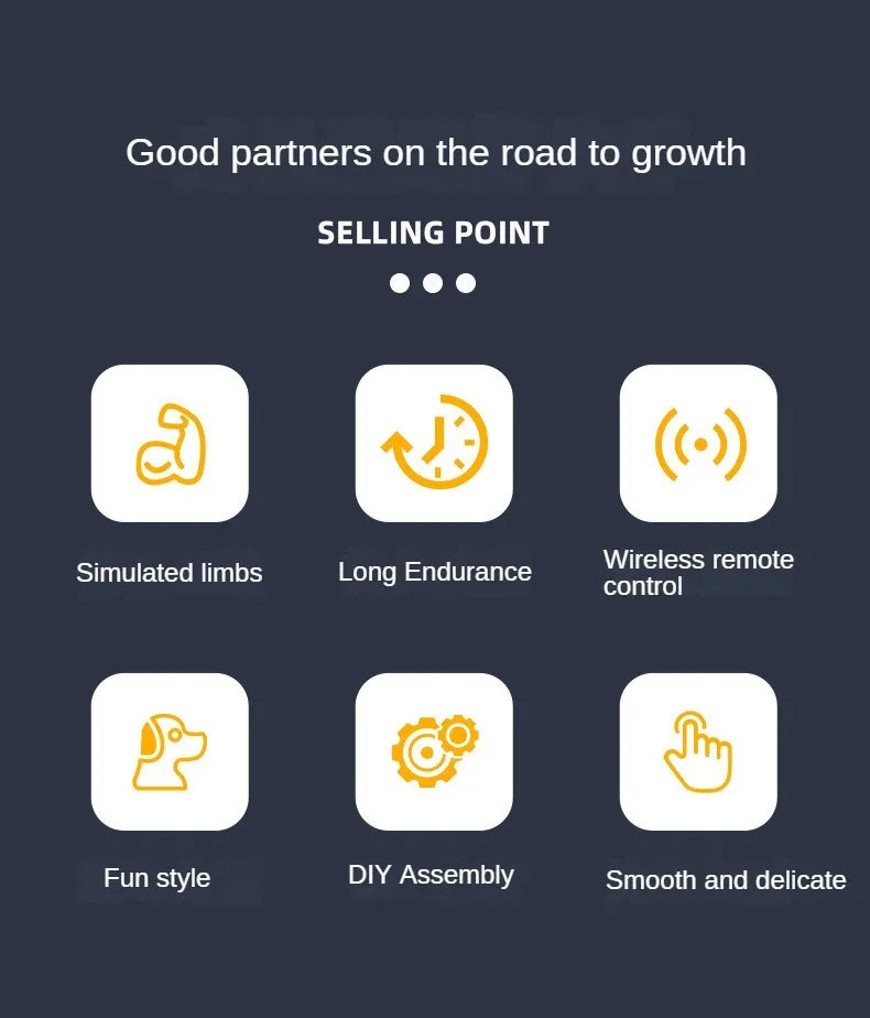 Rc Robot Remote Mechanical Dog Control