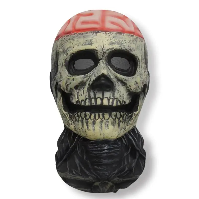 Halloween Printed Horror Hood Mask