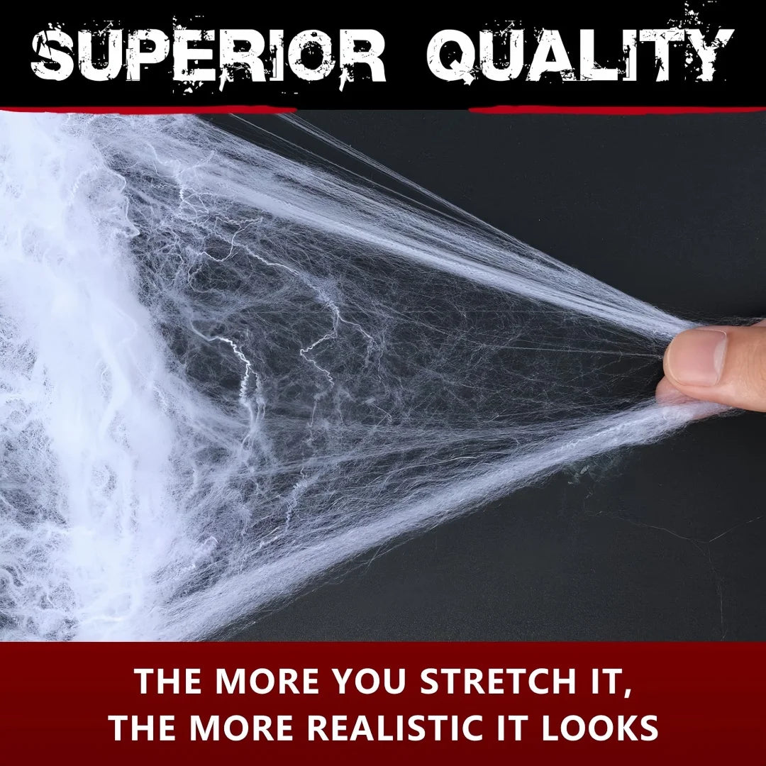 Halloween Stretch Spider Web