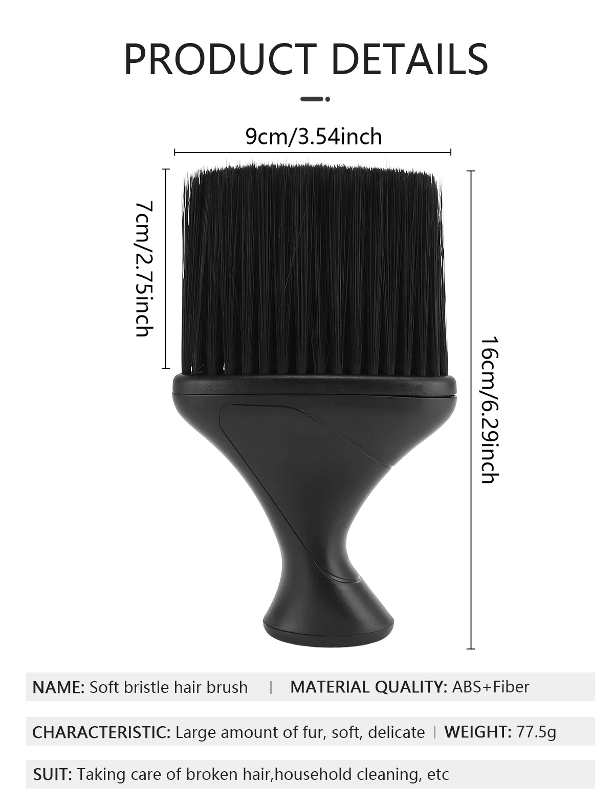 Barber Hair Duster Brush
