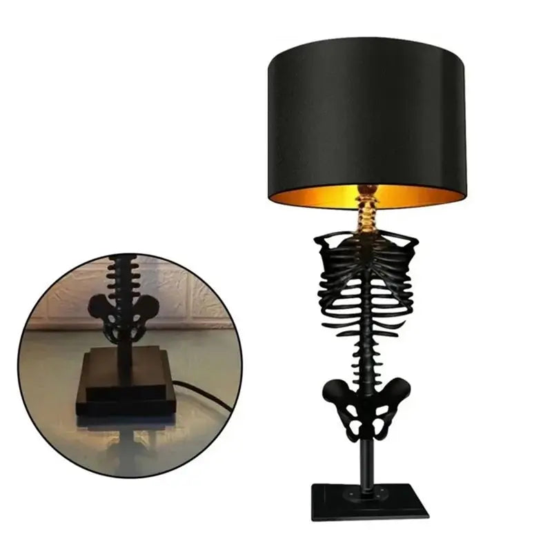 Halloween Skeleton Table Lamp