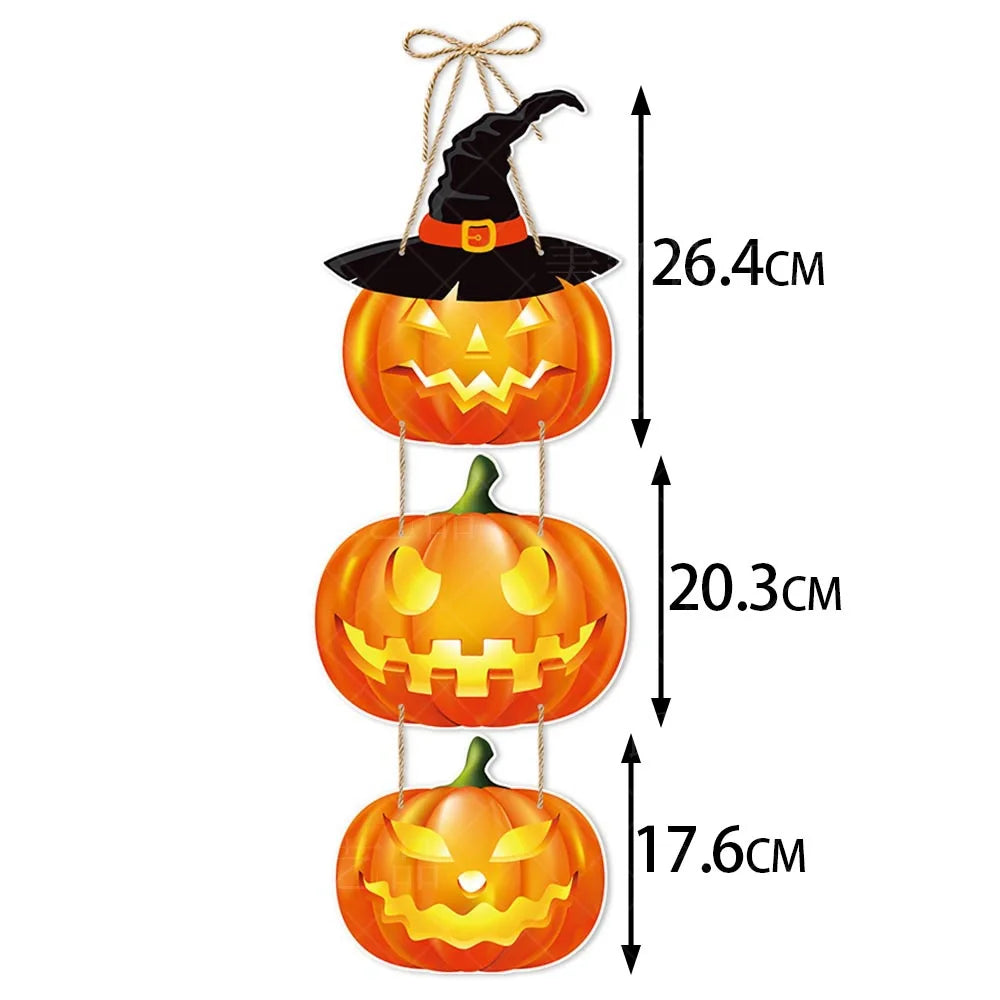 Halloween Paper Signs & Hanging Decorations