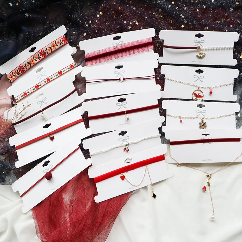 Fashion Velvet Lace Necklace – Women