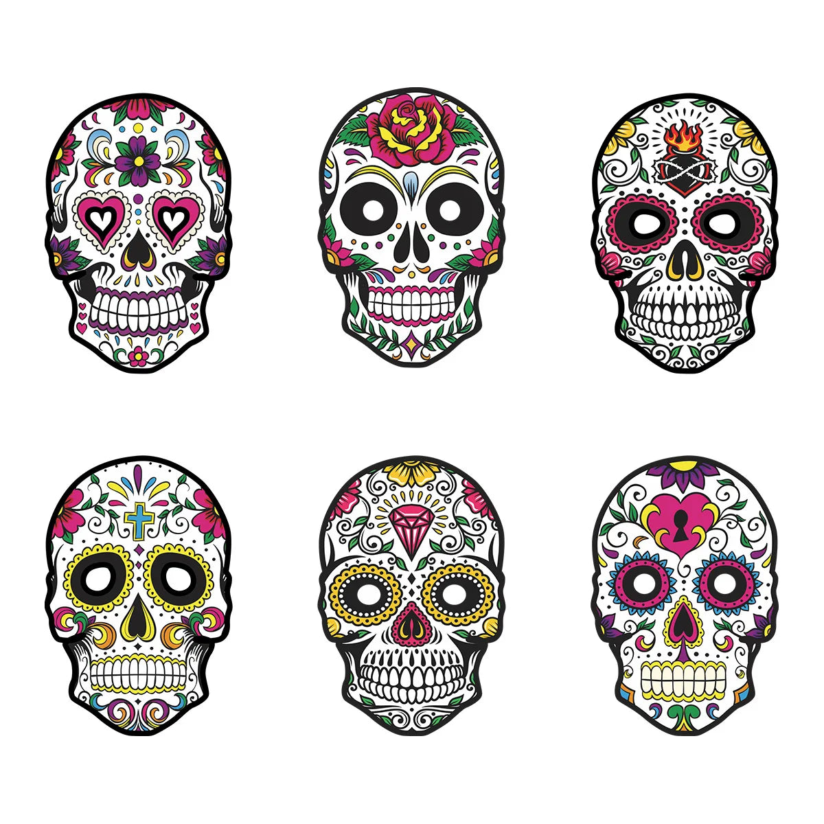 Halloween Day of the Dead Skull Mask