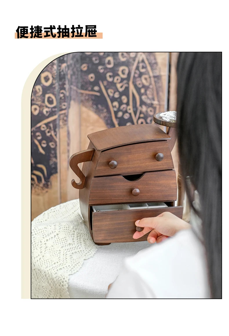 Luxury Wooden Jewelry Storage Box