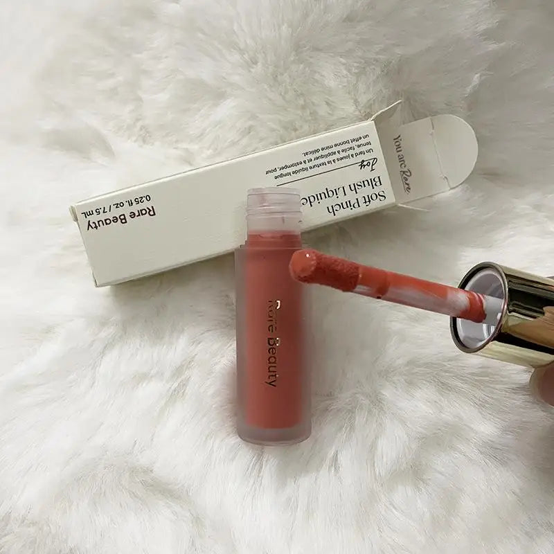 Rare Beauty Lipstick & Liquid Blush – Long Lasting