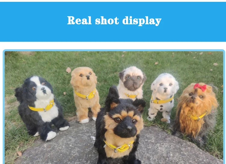 Electric Plush Robot Dog – Voice Control