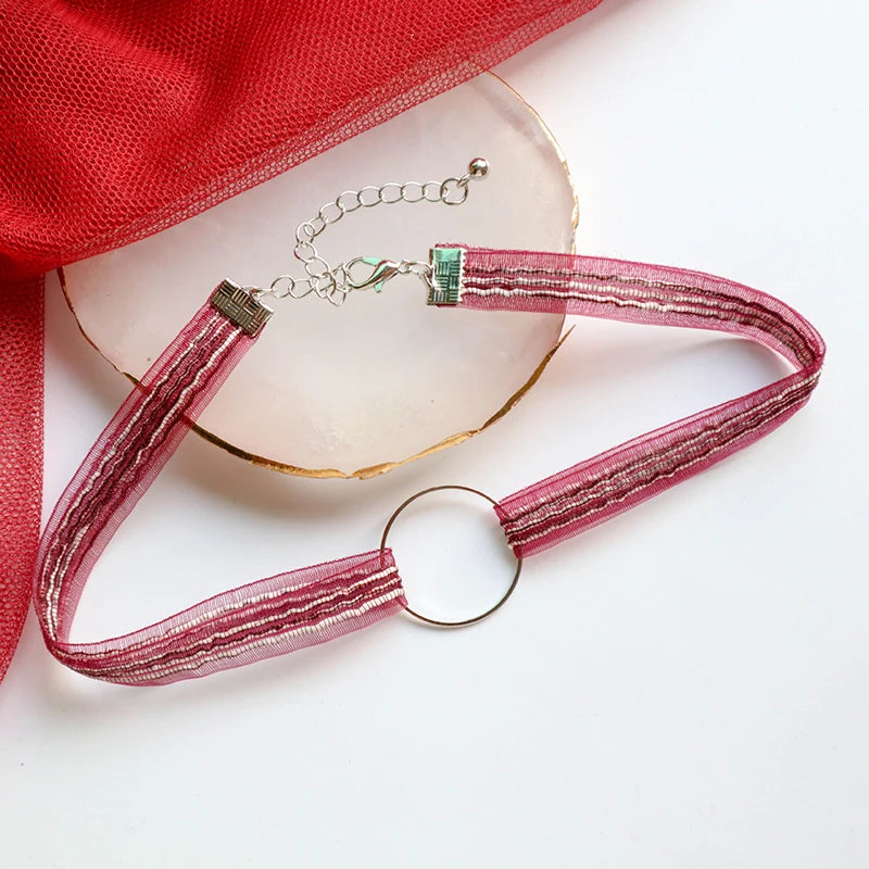 Fashion Velvet Lace Necklace – Women