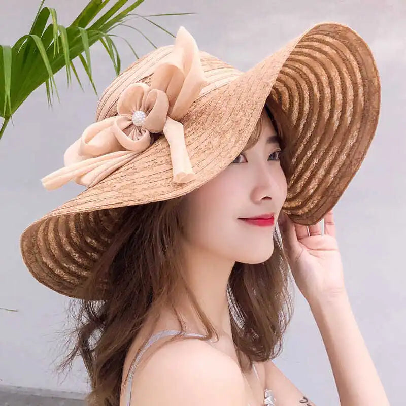Large Brim Beach Hat