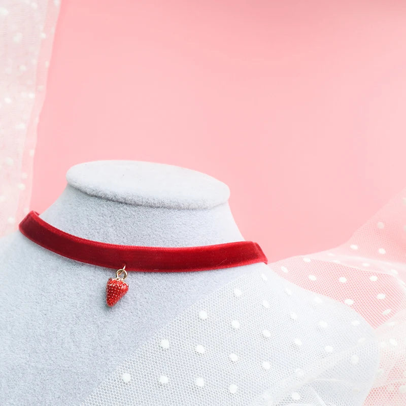 Fashion Velvet Lace Necklace – Women