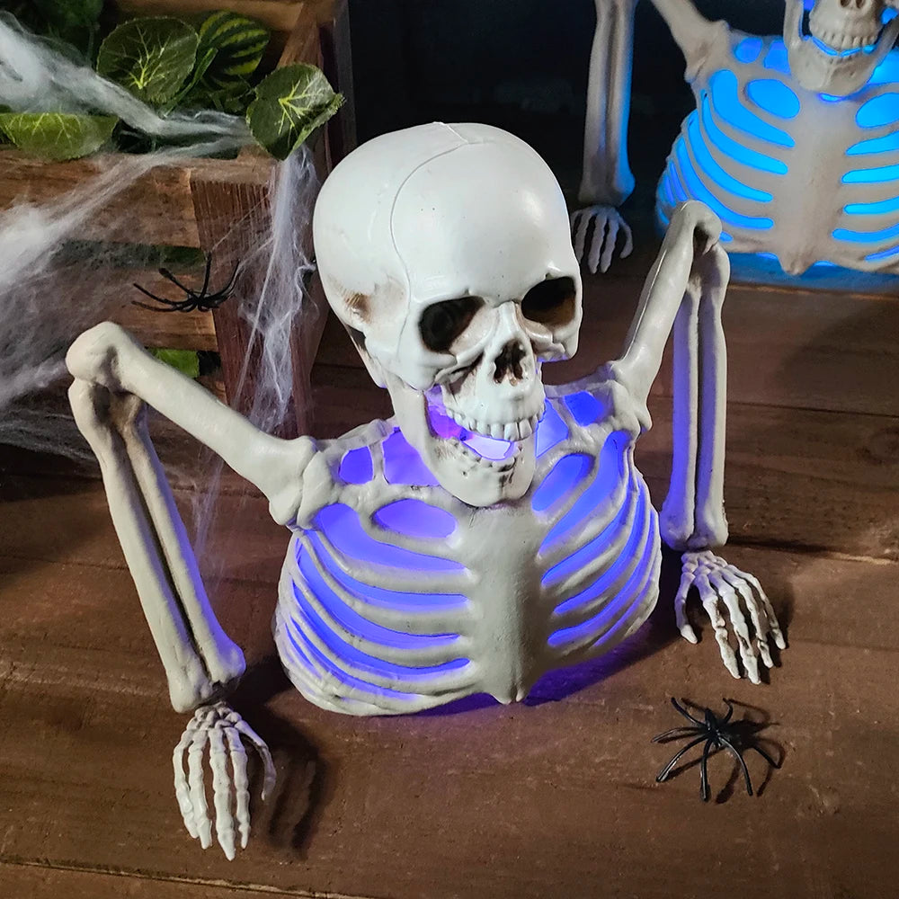 Halloween Light-Up Skeleton Torso