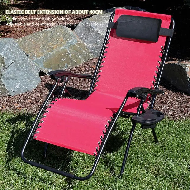 Garden Lounger Headrest Pillow
