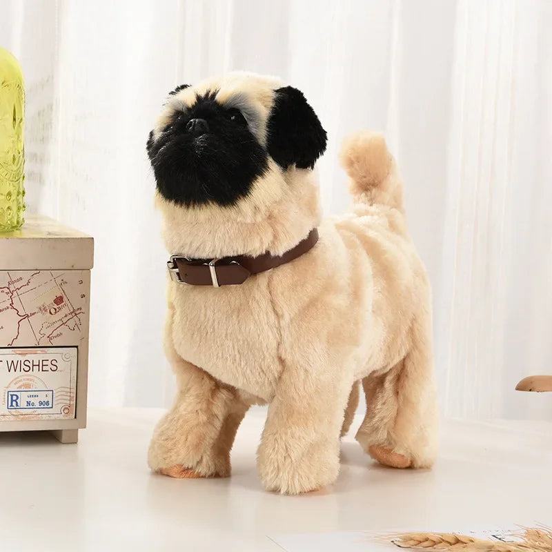Electric Plush Robot Dog – Voice Control