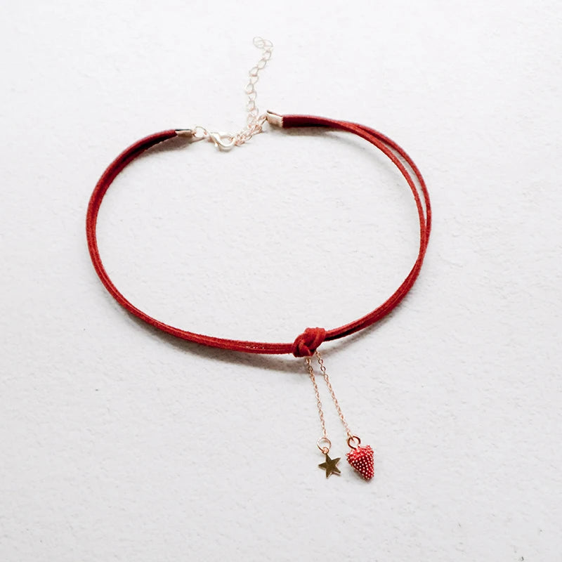 Fashion Velvet Lace Necklace – Women