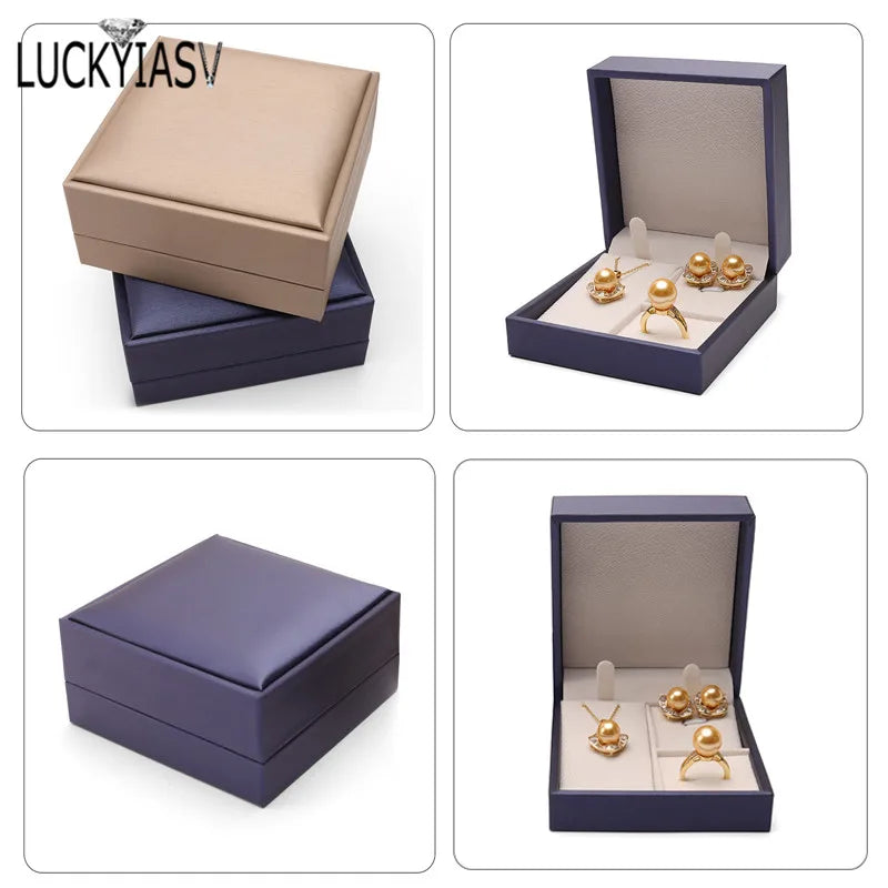 Premium Leather Jewelry Storage Box