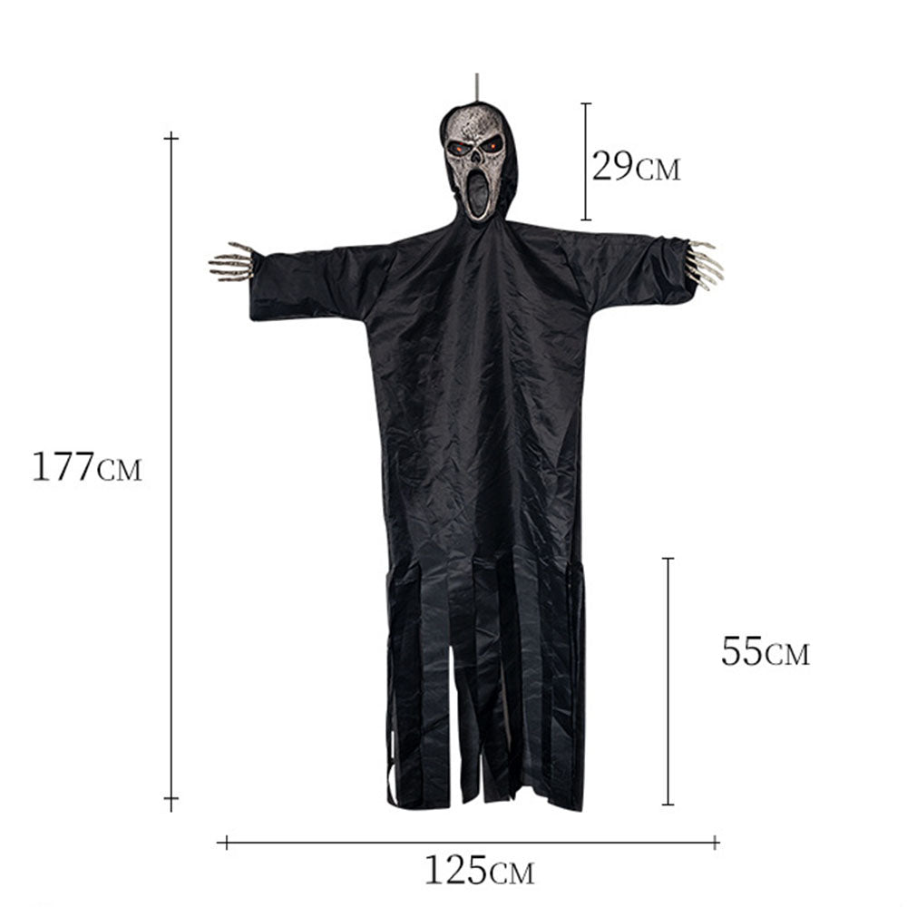 Halloween Screaming Hanging Reaper