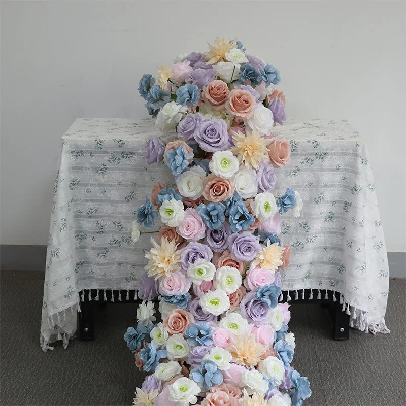 Artificial Rose Table Runner – Decor