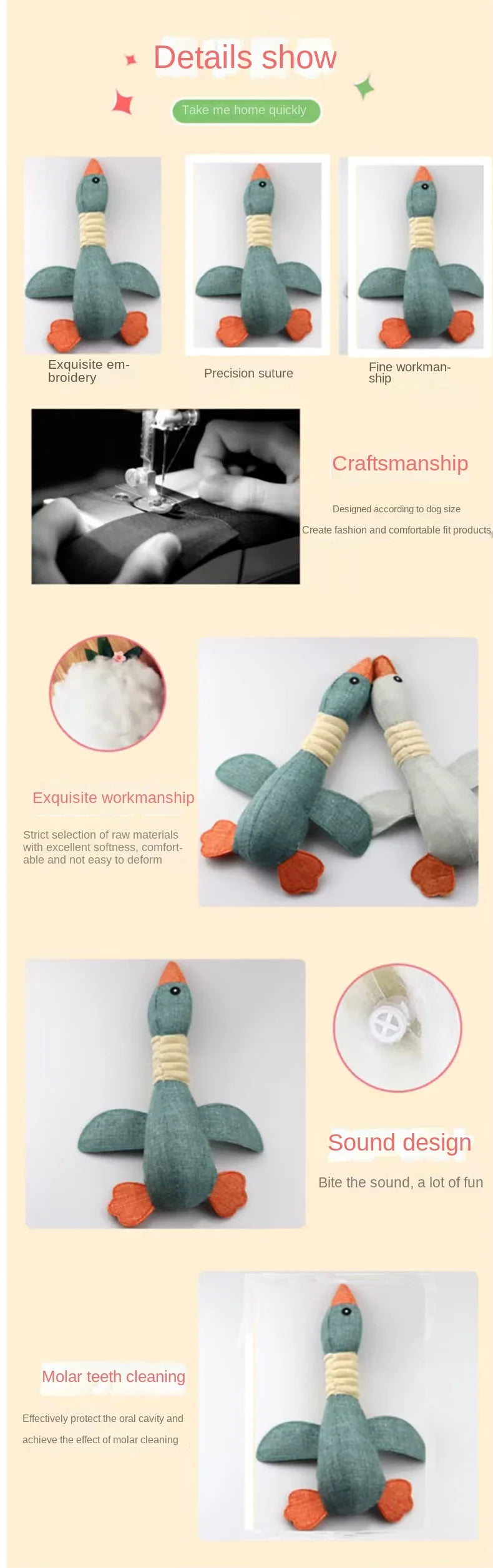 Bite-Resistant Pet Toy – Wild Goose