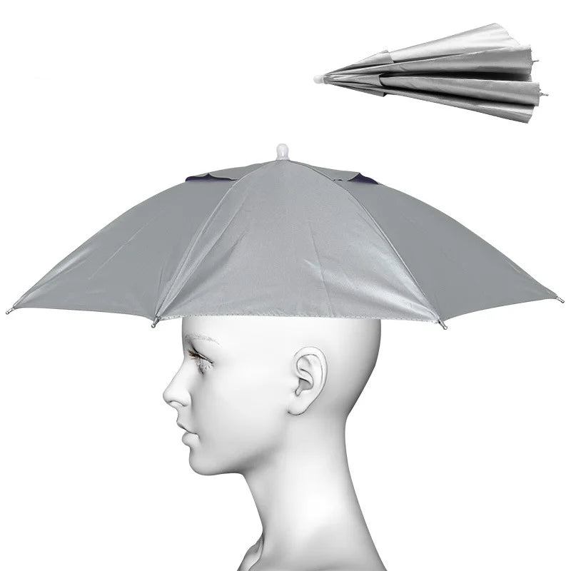 Foldable Umbrella Hat