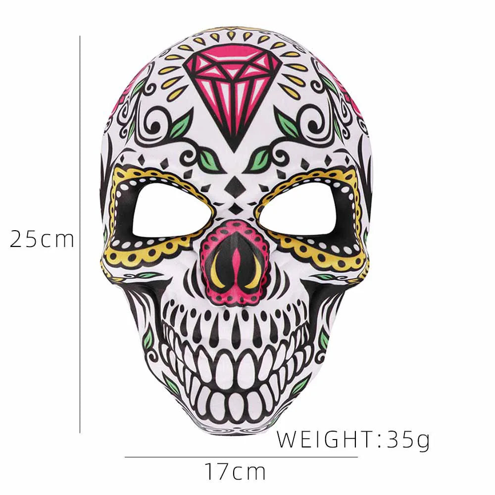 Halloween Day of the Dead Skull Mask
