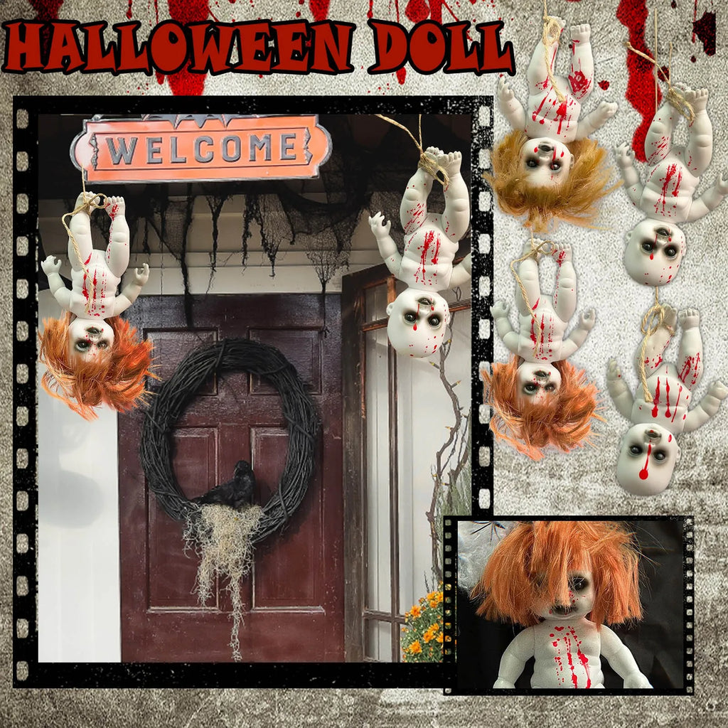 Halloween Creepy Hanging Doll