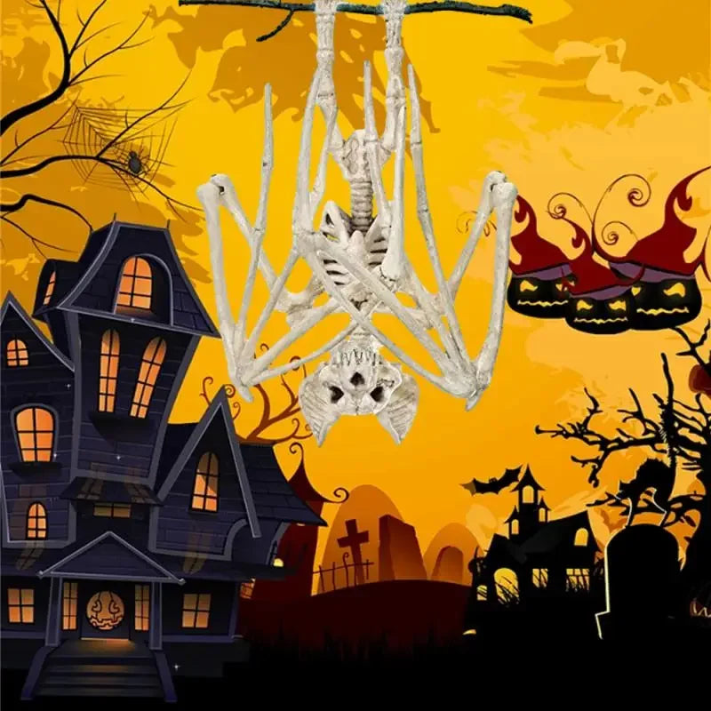 Halloween Bat Skeleton Decoration