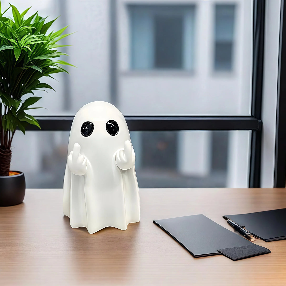 Halloween Cheeky Ghost Figurine