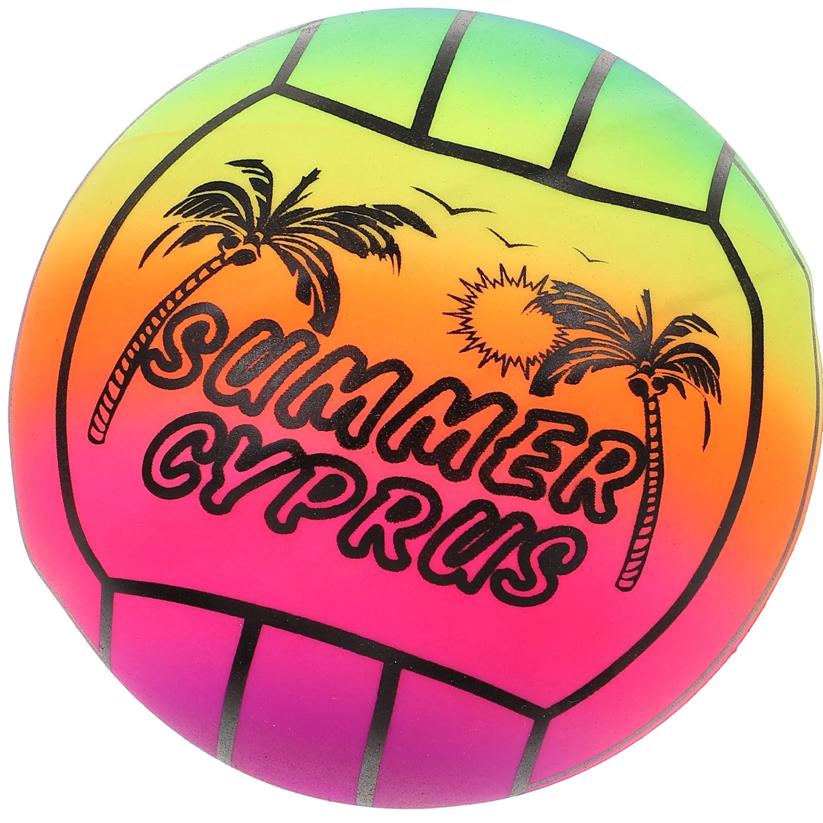 Inflatable Rainbow Beach Ball