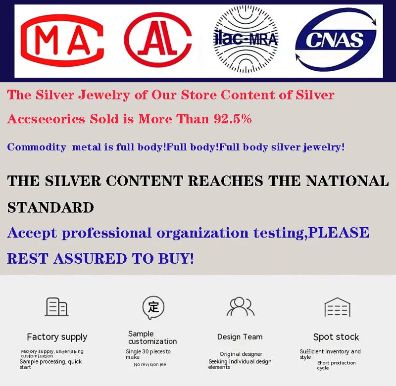 925 Sterling Silver Bead Necklace