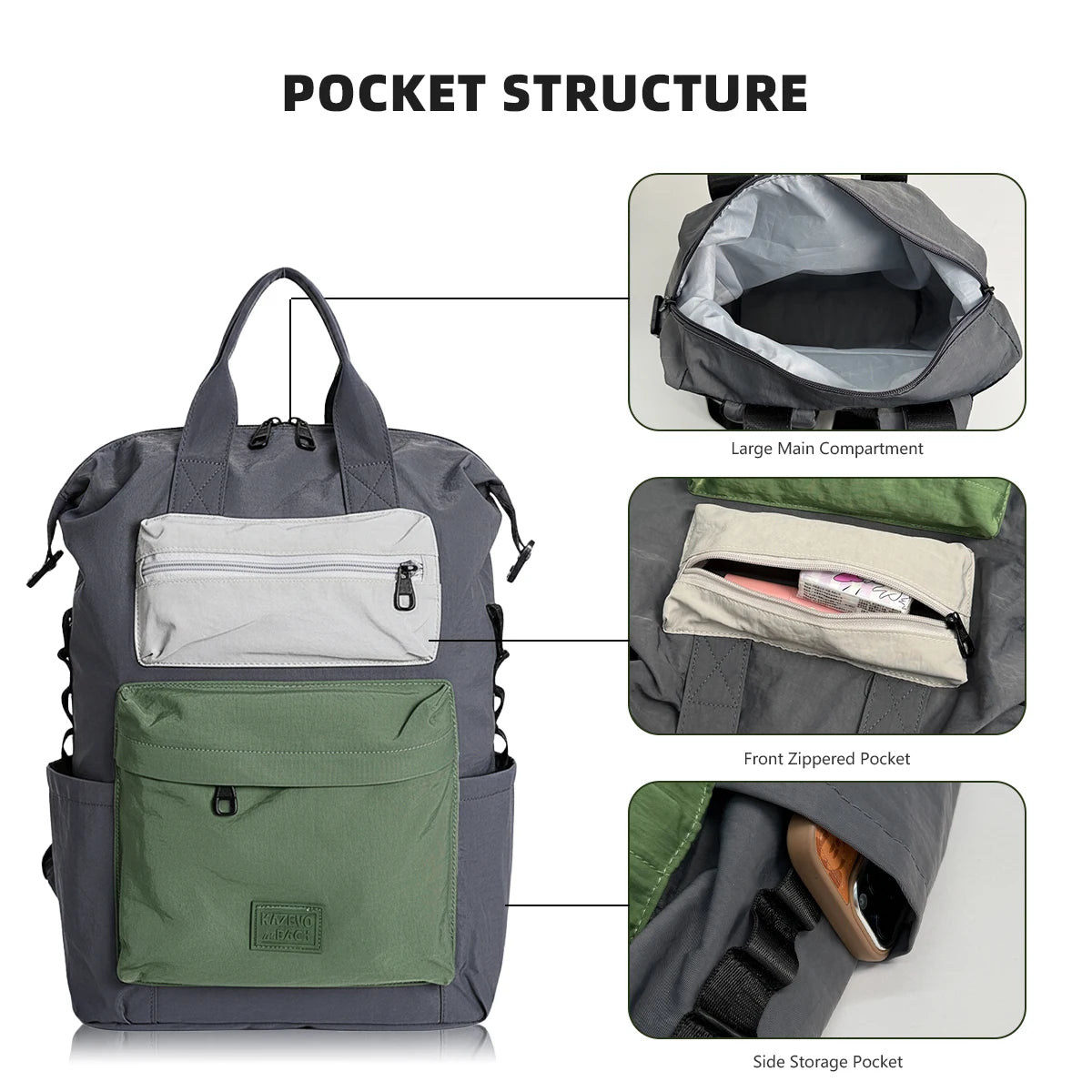 Unisex Multi-Purpose Backpack