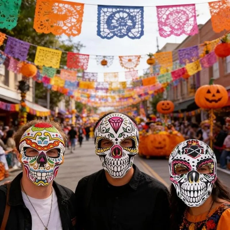Halloween Day of the Dead Skull Mask
