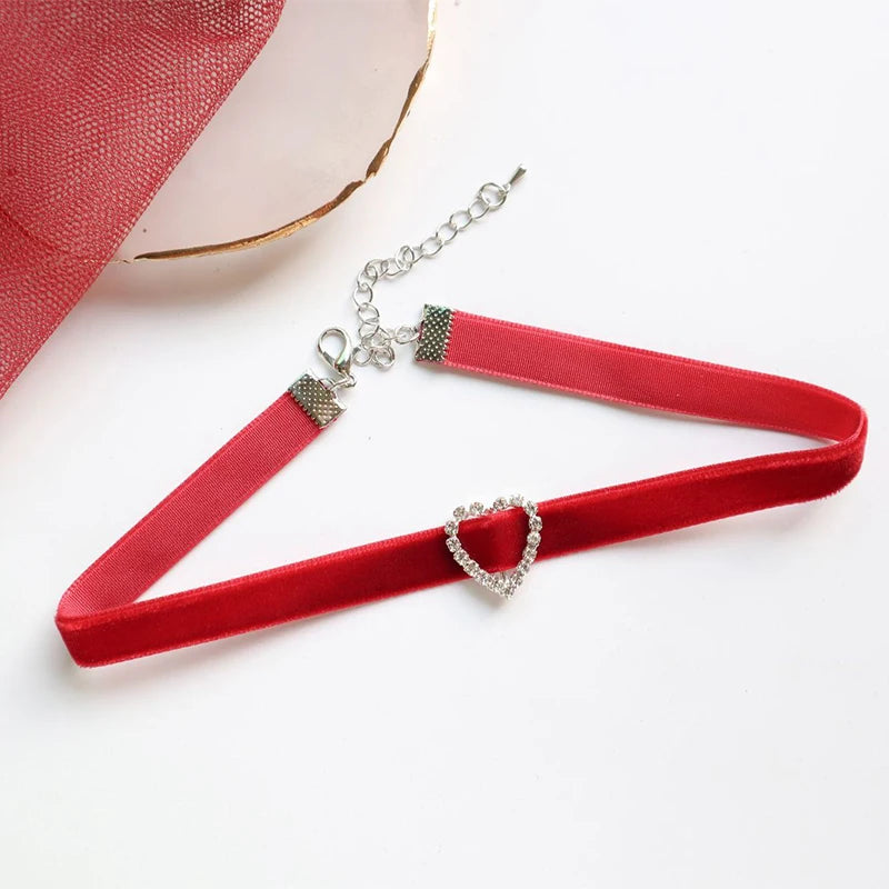 Fashion Velvet Lace Necklace – Women