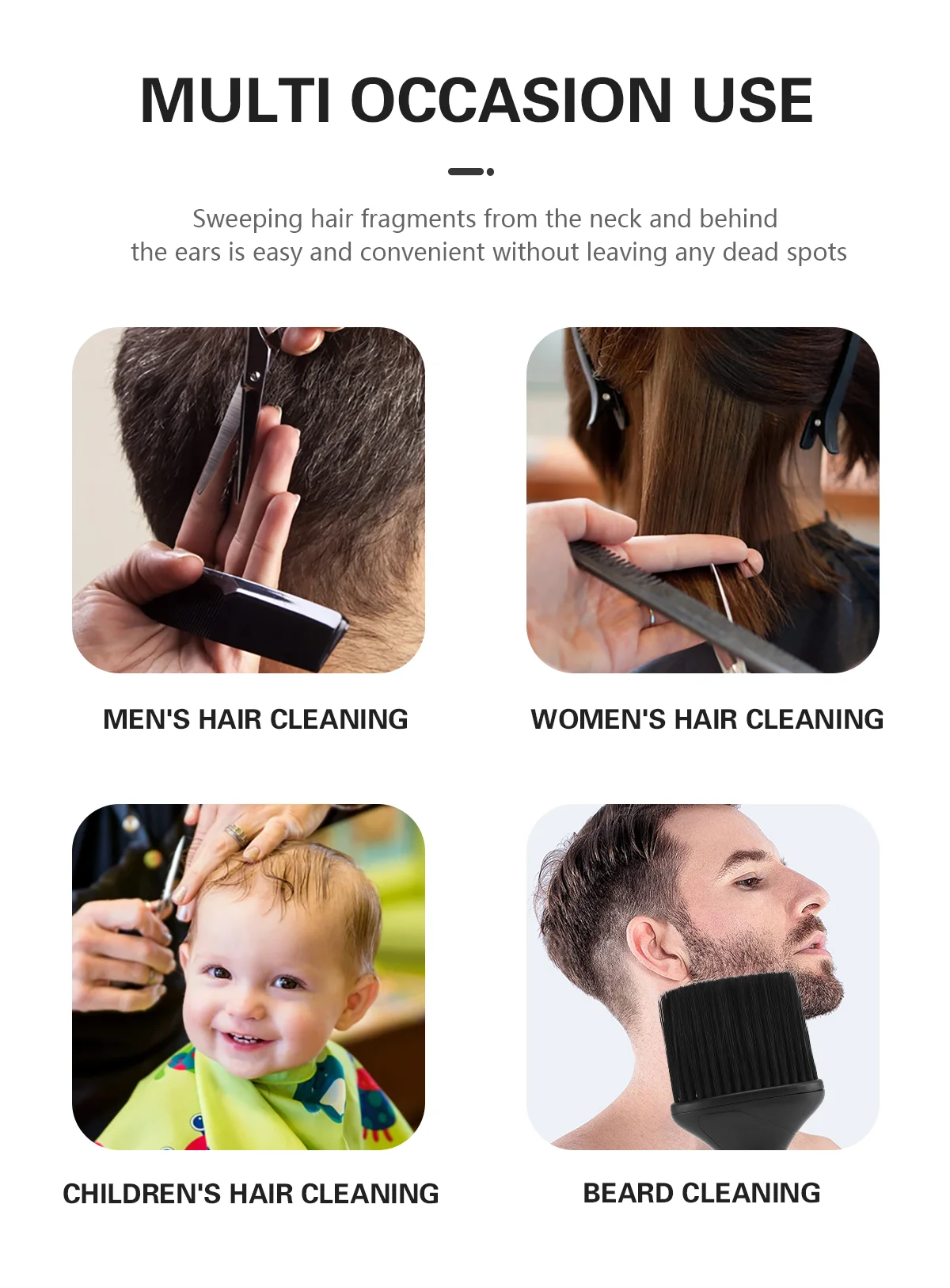 Barber Hair Duster Brush